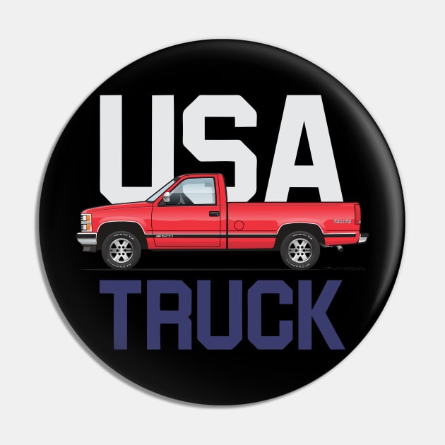 USA Truck LWB Red Pin by JRCustoms44