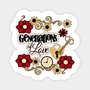 GENERATIONS OF LOVE Magnet