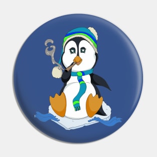 Penguin Stoner Pin