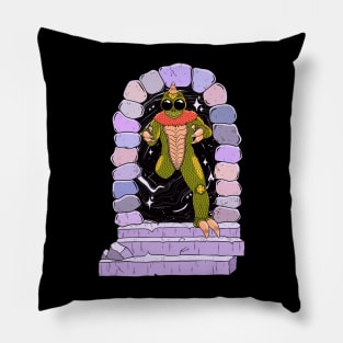 Reptilian ( Sleestak ) Pillow