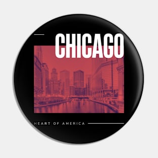 Chicago city Pin