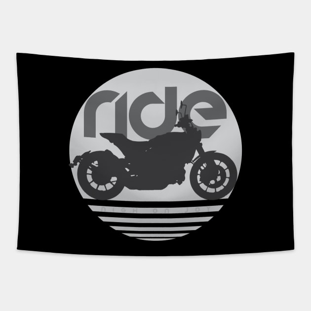 Ride ftr 1200 sun Tapestry by NighOnJoy