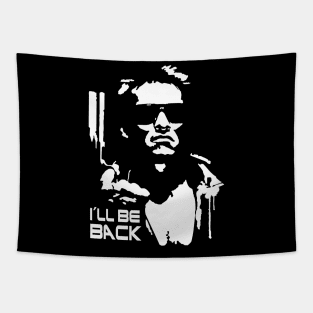 Arnold Schwarzenegger I'll Be Back (Terminator) Tapestry