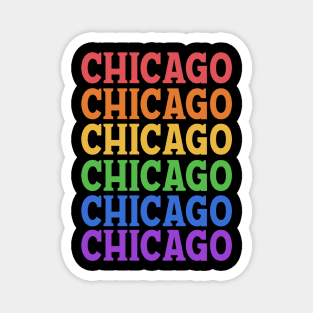 CHICACO RAINBOW CITY Magnet