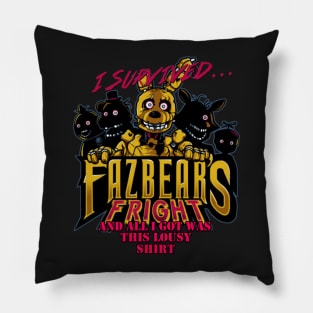 I Survived...FNAF3 Tee Pillow