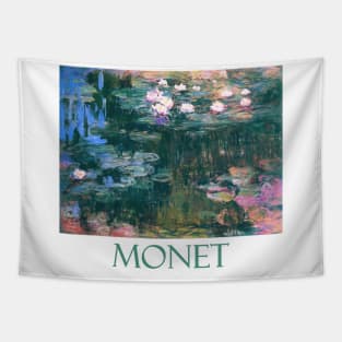 Waterlilies (Multicolored) by Claude Monet Tapestry