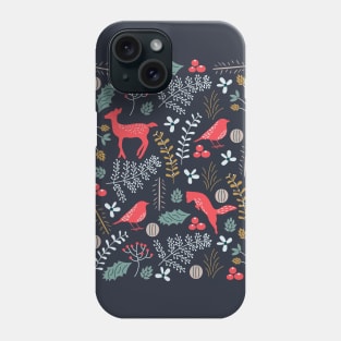 Woodland Creatures (Arctic) Phone Case