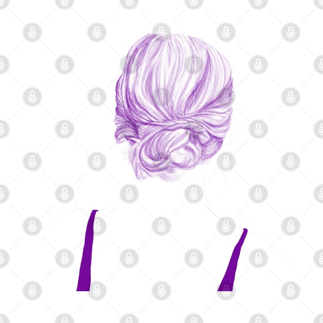 Purple Hair by njikshik