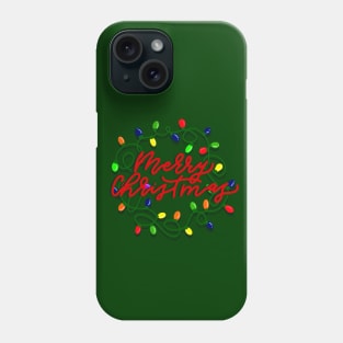 Christmas lighting Phone Case