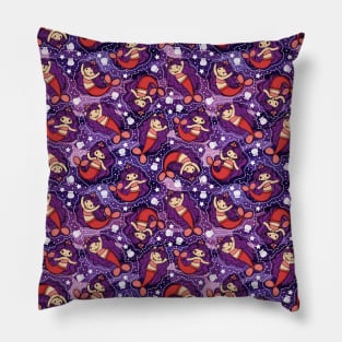 Pink and Purple Mermaid Pillow