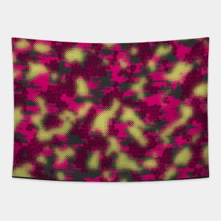 Camouflage Abstract Tapestry