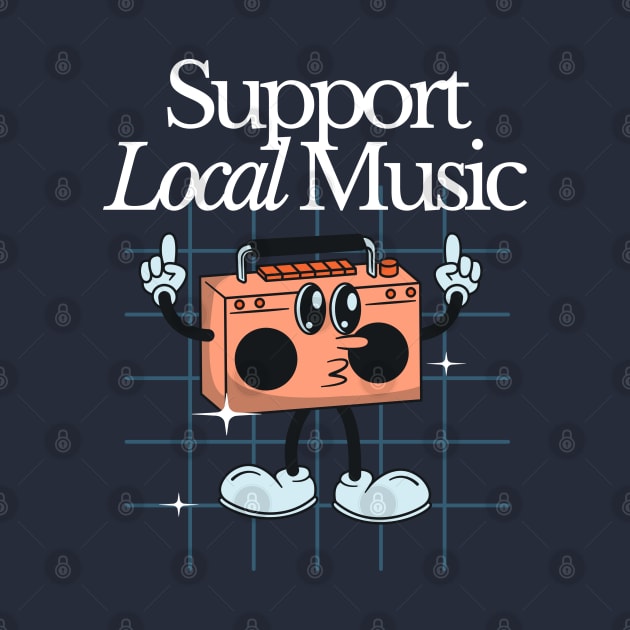 Support Local Music by Totally Major