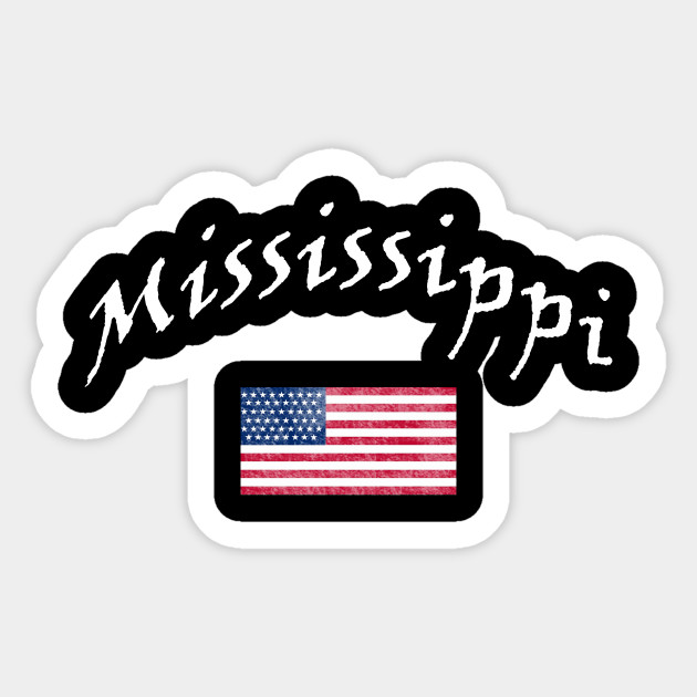 Mississippi Design Mississippi State Sticker Teepublic