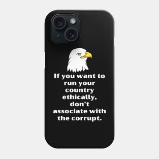 The Eagle Says Phone Case