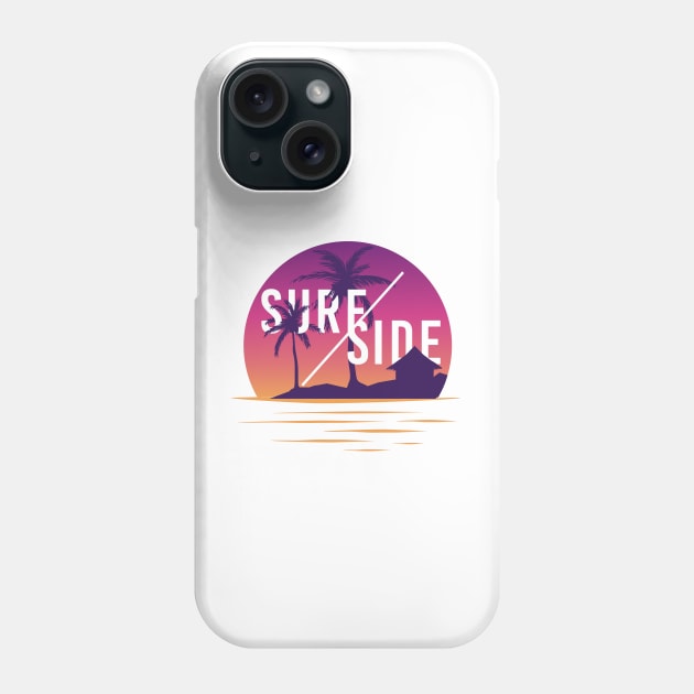 Surf Side Phone Case by RachelLaBianca