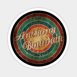 Circle Classic art - Anthony Bourdain Magnet