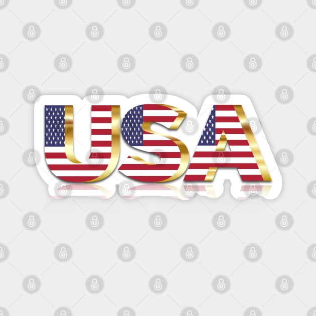 USA Magnet by skycloudpics