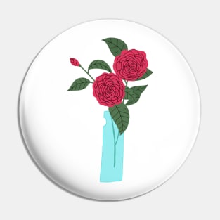 Floral drawing I: camelia png Pin