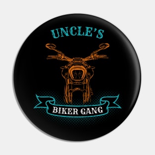 Uncle's Biker Gang Father's Day Pin