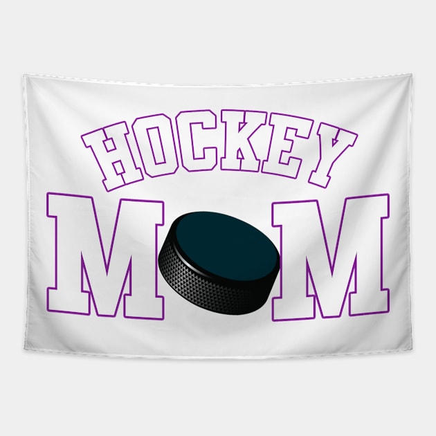 Hockey Mom Tapestry by tropicalteesshop