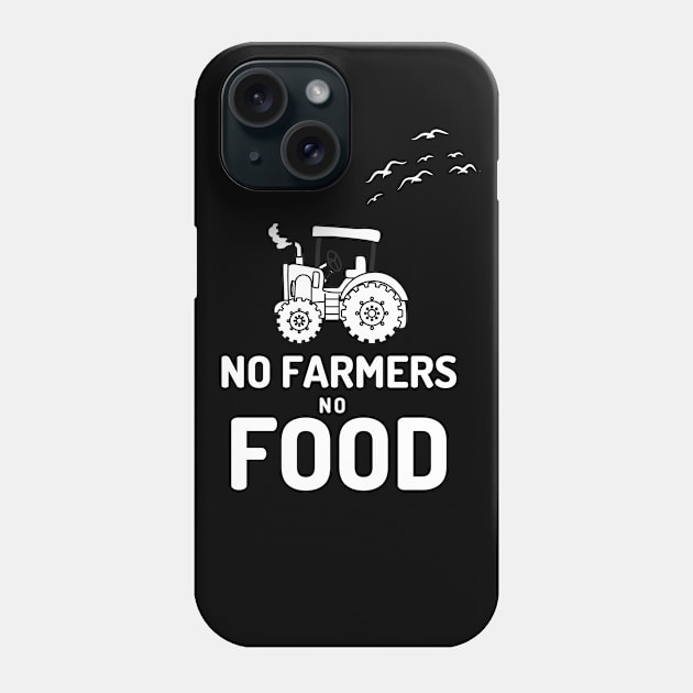 No Farmers No Food Phone Case by FalconPod