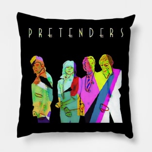 The Pretenders - Wpap Vintage Pillow