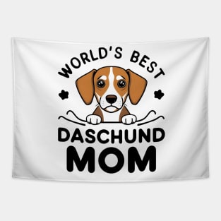 World's Best Corgi Mom Dog Owner Tapestry