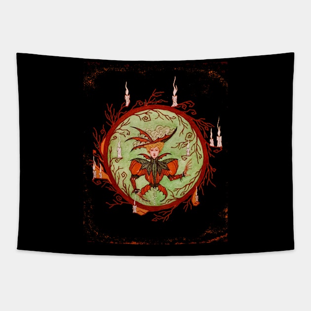 The Witching Wood Tapestry by siskinormadkinfd