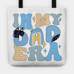 In My Dad Era Blue Dog Tote