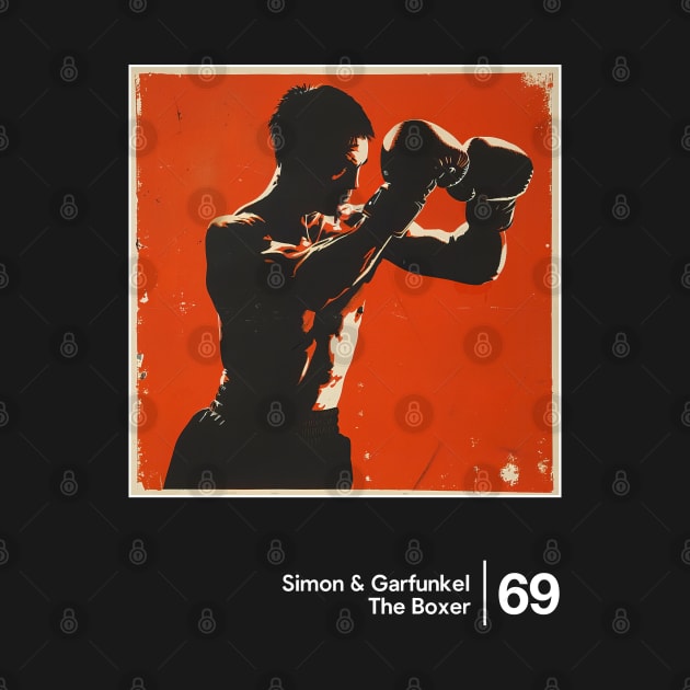 The Boxer - Minimalist Artwork Design by saudade