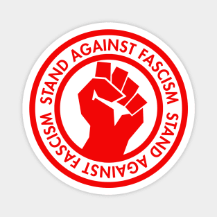 Stand Against Fascism Magnet