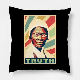 Sojourner Truth Vintage Colors Pillow