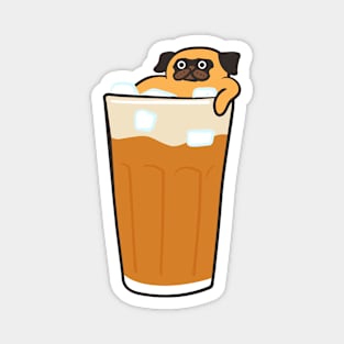 Pug Thai Tea Magnet