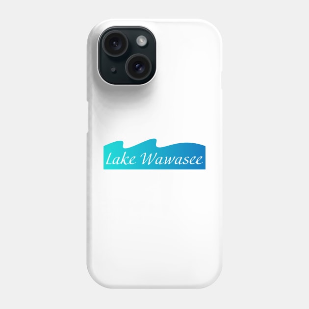 Lake Wawasee Waves Phone Case by quirkyandkind