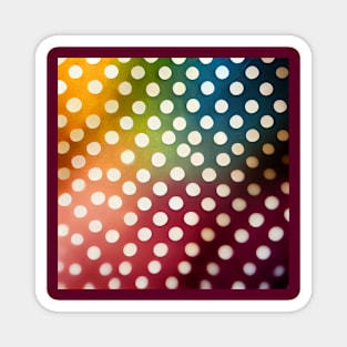 DOT BRAIN COLORED Magnet