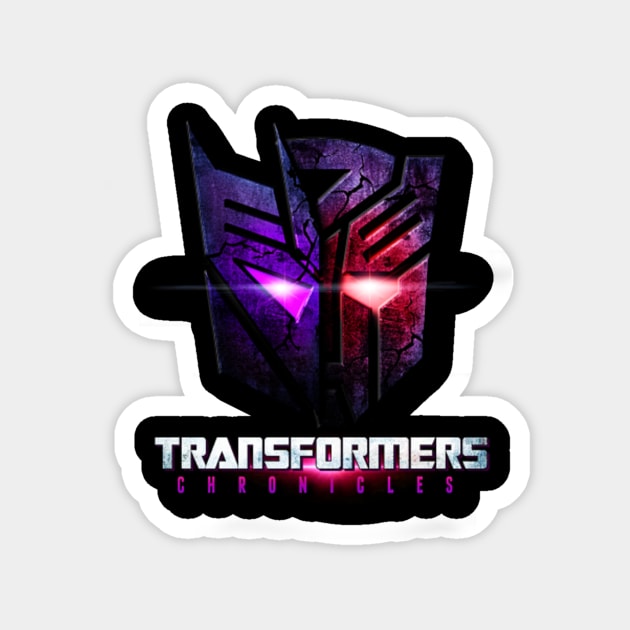 Transformers Chronicles - Logo Magnet by Longbox Crusade Network