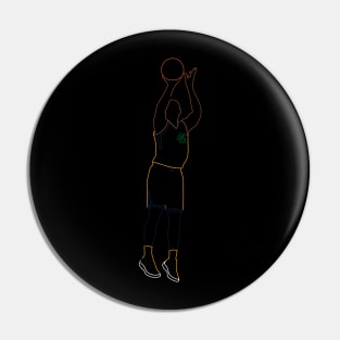 Donovan Mitchell Jumpshot Neon Pin