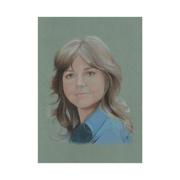 Sally Field by Sandra Warmerdam