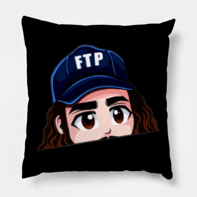 Ruby Da Cherry Pillow by CelestialTees