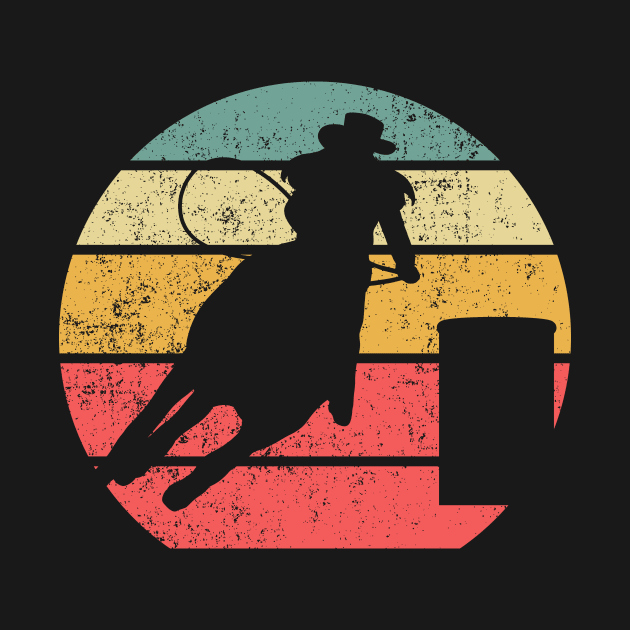 Barrel Racing Retro by KAWAIITEE