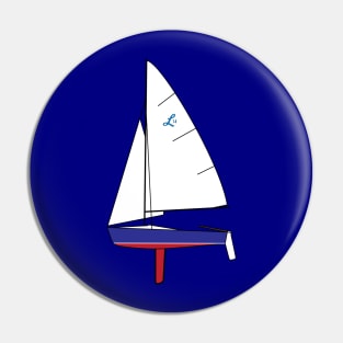 Lido 14 Sailboat Pin