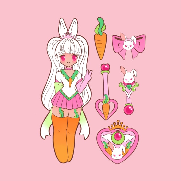 Magical Girl Bunny by Sugarnspice