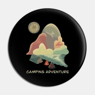 Camper Adventure Pin