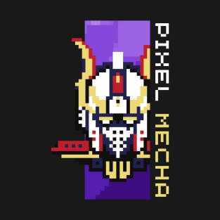 Pixel Mecha Robot T-Shirt