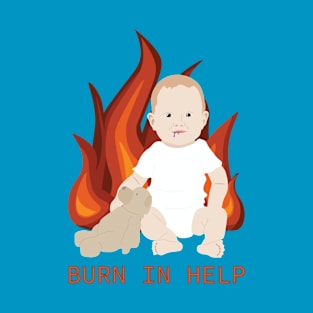 Burn In Help - Original Logo T-Shirt