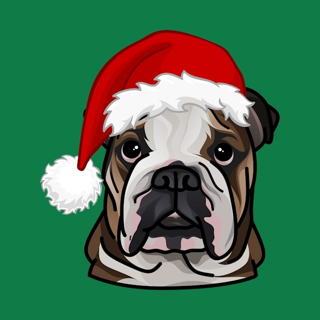 Santa Bulldog by That's My Doggy