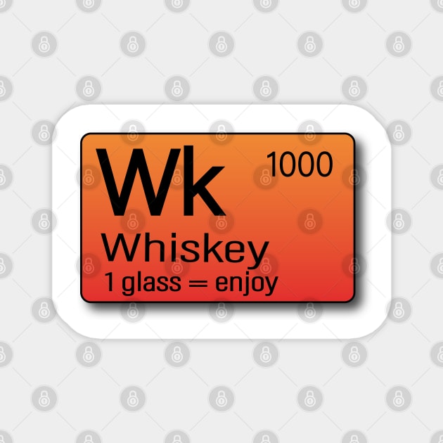 Whiskey, bourbon, scotch Magnet by Lady_M