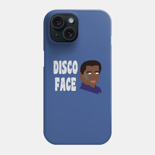 Disco Face Phone Case by traditionation