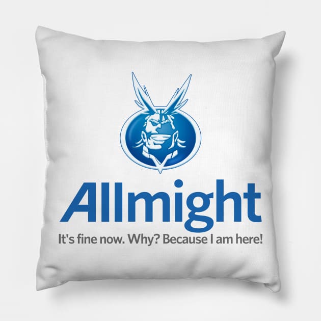 Allmight Insurance Pillow by CCDesign