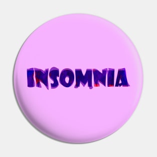 Insomnia Pin